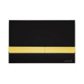 VitrA Select 740-1105 Siyah-Altın Kumanda Paneli
