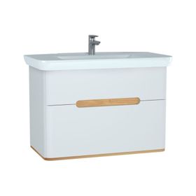 Vitra Sento 100 cm Antrasit Banyo Dolabı
