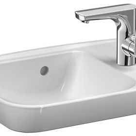 VitrA Sento 5945B003-0029 50 cm Sağdan Armatür Delikli Lavabo