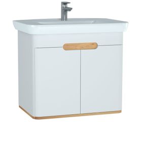 VitrA Sento 60785 Beyaz Lavabo Dolabı