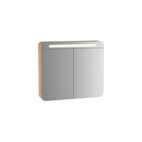VitrA Sento 60896 80 cm Aydınlatmalı Dolaplı Ayna