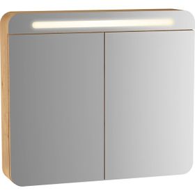 VitrA Sento 60896 80 cm Aydınlatmalı Dolaplı Ayna