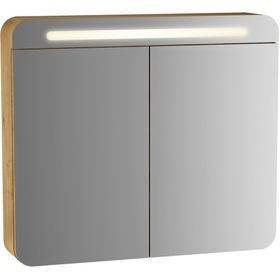 VitrA Sento 60896 80 cm Aydınlatmalı Dolaplı Ayna