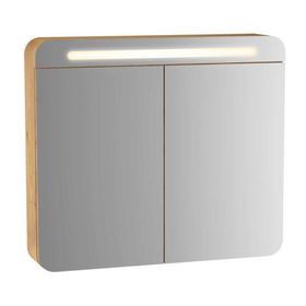 VitrA Sento 60896 80 cm Aydınlatmalı Dolaplı Ayna