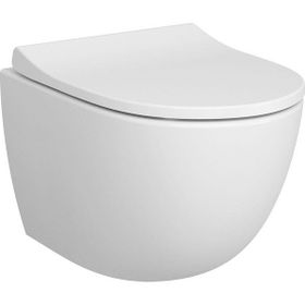 VitrA Sento 7747B003-0559 Rim-ex Kısa 50 cm Beyaz Asma Klozet