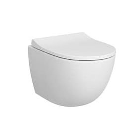 VitrA Sento 7747B003-0559 Rim-ex Kısa 50 cm Beyaz Asma Klozet