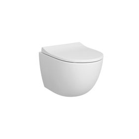 VitrA Sento 7747B003-0559 Rim-ex Kısa 50 cm Beyaz Asma Klozet