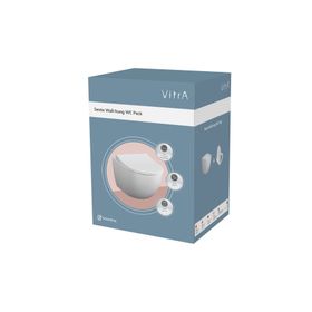VitrA Sento 7748B003-6248 Asma Klozet ve Klozet Kapağı Seti Beyaz