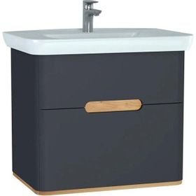 VitrA Sento 80 cm Antrasit Banyo Dolabı