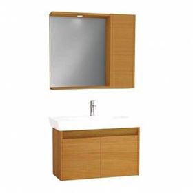 Vitra Step Teak 85 cm Kapaklı Banyo Dolabı