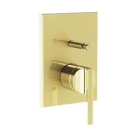 Vitra Suit A4283874 Sıva Üstü Soft Altın Ankastre Banyo Bataryası