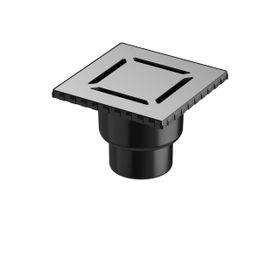 Vitra V-Flow Kare 5608279 Alttan Çıkışlı 15x15 cm DK 100 Kapak Mat Krom Duş Kanalı