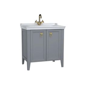 Vitra Valarte 80 cm Gri Banyo Dolabı