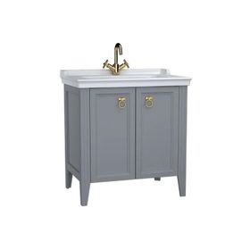 Vitra Valarte 80 cm Gri Banyo Dolabı