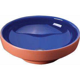 Vitra Water Jewels 4334B443-0016 Çanak Clean 40 cm Terrakota - Mavi Lavabo