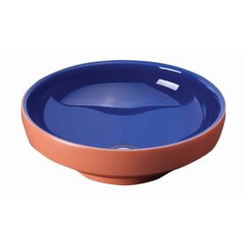 Vitra Water Jewels 4334B443-0016 Çanak Clean 40 cm Terrakota - Mavi Lavabo