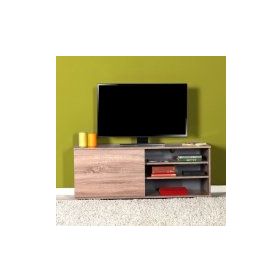 Vivense Adore Flat Line Plus Kapaklı Üç Bölmeli Latte Tv Sehpası