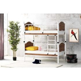 Vivense Argimo İnci Bebek Ayrılabilir Metal Ceviz 90X190 Ranza