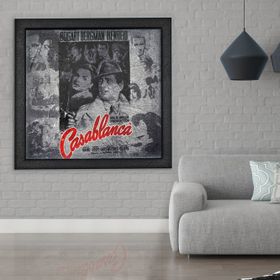 Vivense Casablanca Yağlı Boya Dokulu Ahşap Tablo