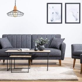 Vivense Collection Aqua Antrasit Koltuk Takımı