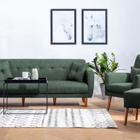 Vivense Collection Aria Yeşil Koltuk Takımı