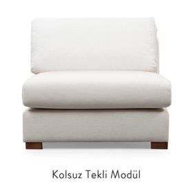 Vivense Collection Loop Mini Krem Köşe Koltuk