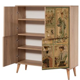 Vivense Collection Multikabin Madame Ahşap Ayak Dolap