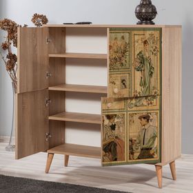 Vivense Collection Multikabin Madame Ahşap Ayak Dolap