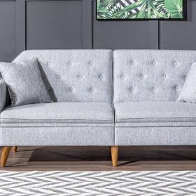 Vivense Collection Terra Yataklı Üçlü Gri Koltuk