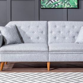 Vivense Collection Terra Yataklı Üçlü Gri Koltuk