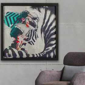 Vivense Collection Wild Ahşap Yağlı Boya Dokulu Tablo