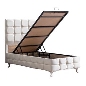 Vivense Duke Lux Krem 90X200 Baza Başlık