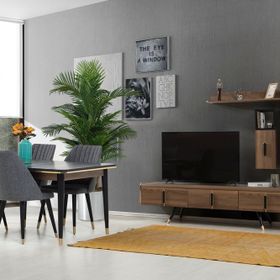 Vivense Flora Yemek Odası Takımı