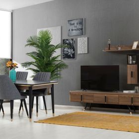 Vivense Flora Yemek Odası Takımı