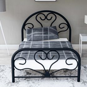 Vivense Gm 118 Baby Metal Siyah 90X190 Karyola