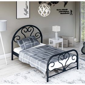 Vivense Gm 118 Baby Metal Siyah 90X190 Karyola