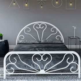 Vivense Gm 300 Baby Metal Beyaz 140X190 Karyola