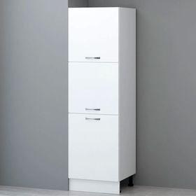 Vivense H210 60 cm Beyaz Melamin Boy Dolap