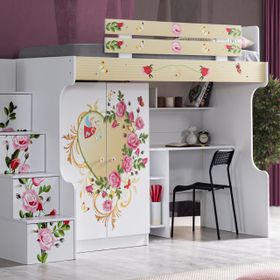 Vivense Mira Dolap Çalışma Masası Takımı 90X190 Ranza