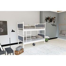 Vivense Star Beyaz Antrasit Gri 90X190 Gm 128 Ranza