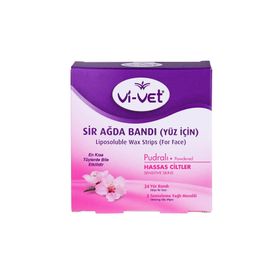 Vivet Pudralı 24'lü Yüz İçin Sir Ağda Bandı