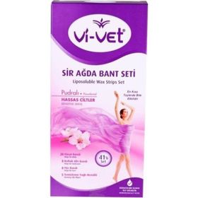 Vivet Pudralı 41 Adet Sir Ağda Bant Seti