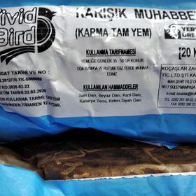 Vivid Bird 20 kg Karışık Muhabbet Kuşu Yemi