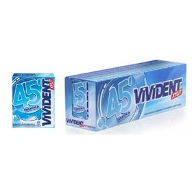 Vivident 33 gr Storming Yeşil Nane Aromalı Şekersiz Sakız (18 adet)