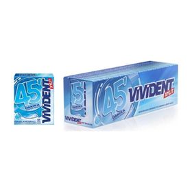 Vivident 33 gr Storming Yeşil Nane Aromalı Şekersiz Sakız (18 adet)