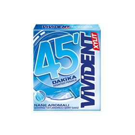 Vivident Nane Aromalı 33 gr 45 Dakika Sakız