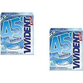 Vivident Nane Aromalı 33 gr 45 Dakika Sakız