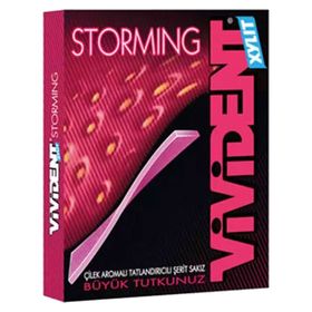 Vivident Sakiz Storming Çilek 33 gr (2 adet)