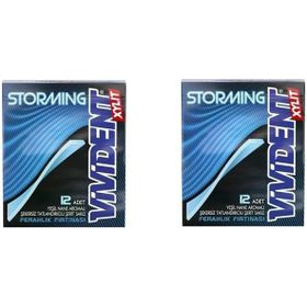 Vivident Storming 33 gr Yeşil Nane Sakız