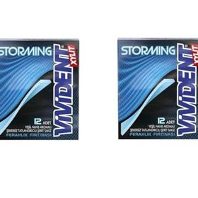 Vivident Storming 33 gr Yeşil Nane Sakız